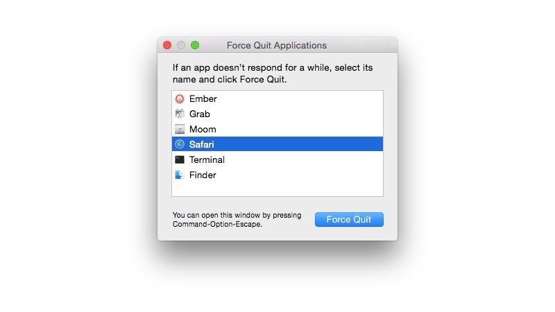 Donmuş bir Mac nasıl düzeltilir: Zorla Dondurulmuş bir macOS uygulamasından çıkın