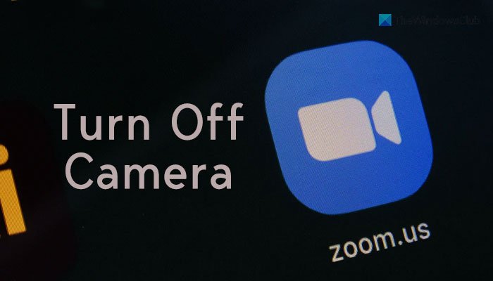 Zoom toplantısına katılırken kamera nasıl kapatılır