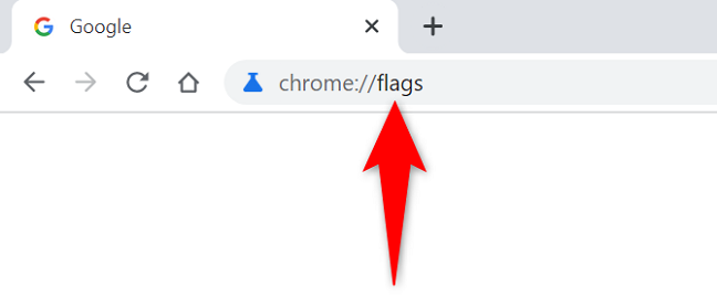 Masaüstünde Chrome'un bayraklarına erişin.