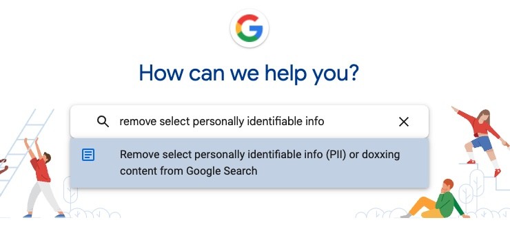 Google, kişisel iletişim bilgilerinin nasıl kaldırılacağını