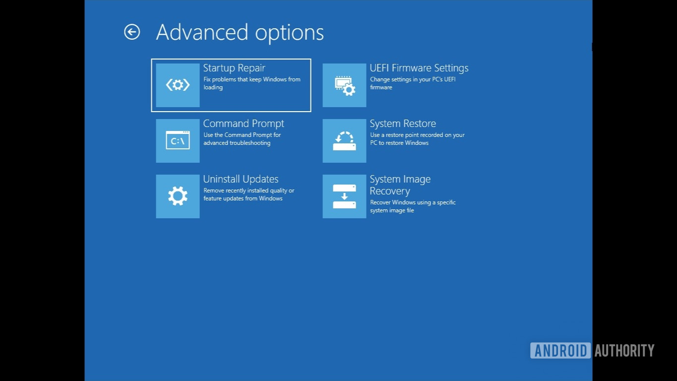 Windows 11 sorun giderme seçenekleri